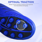 Boca Firm Ground Soccer Cleats - Blue/Black - Vizari Sports