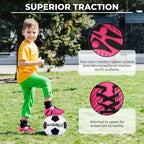Vizari Impact Firm Ground Soccer Shoes – Pink/Silver