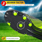 Ranger Firm Ground Soccer Shoes -Green/Black - Vizari Sports
