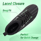 Vizari Tesoro Firm Ground Mid-Cut Soccer Shoes – Black/Green
