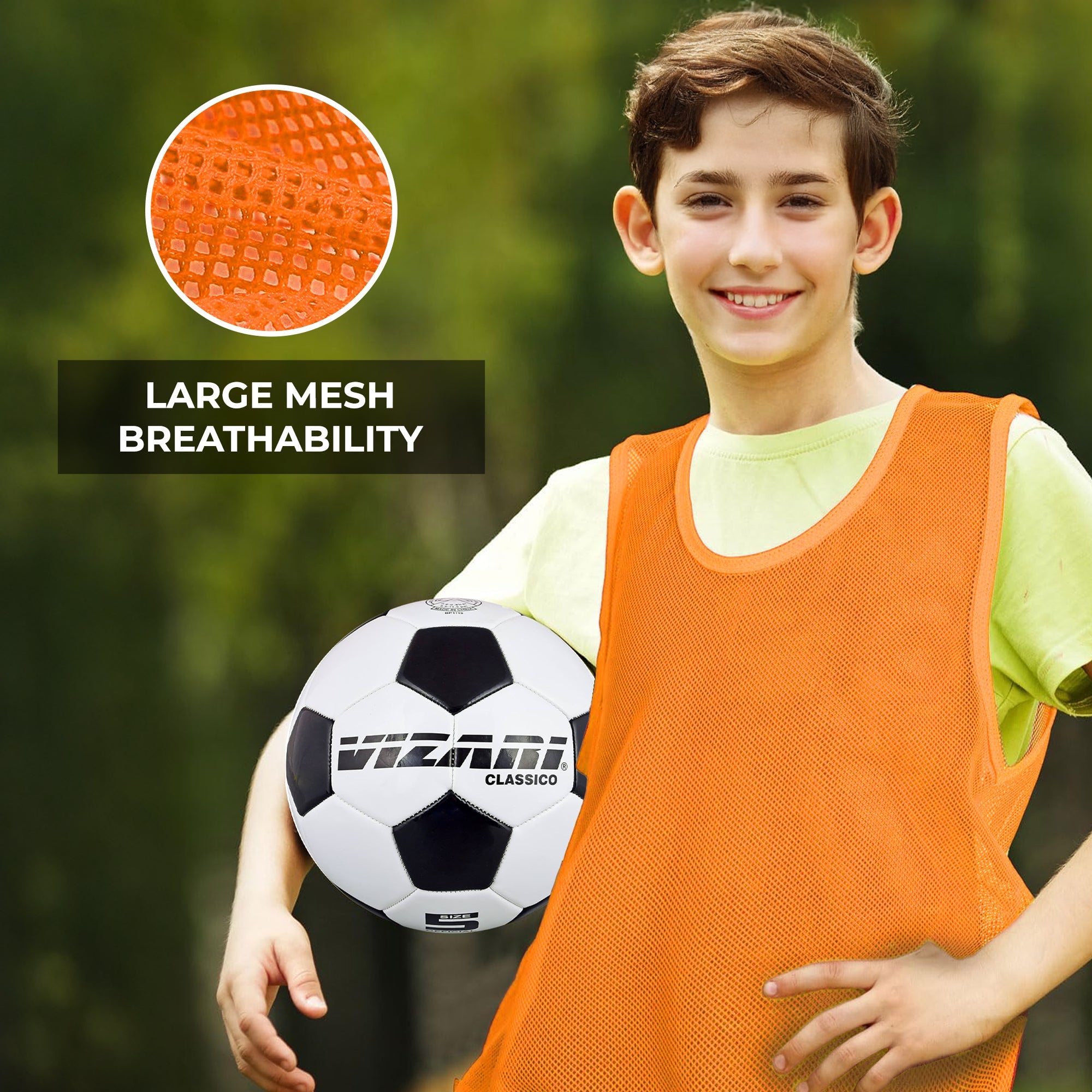 Scrimmage Vest-Orange - Vizari Sports