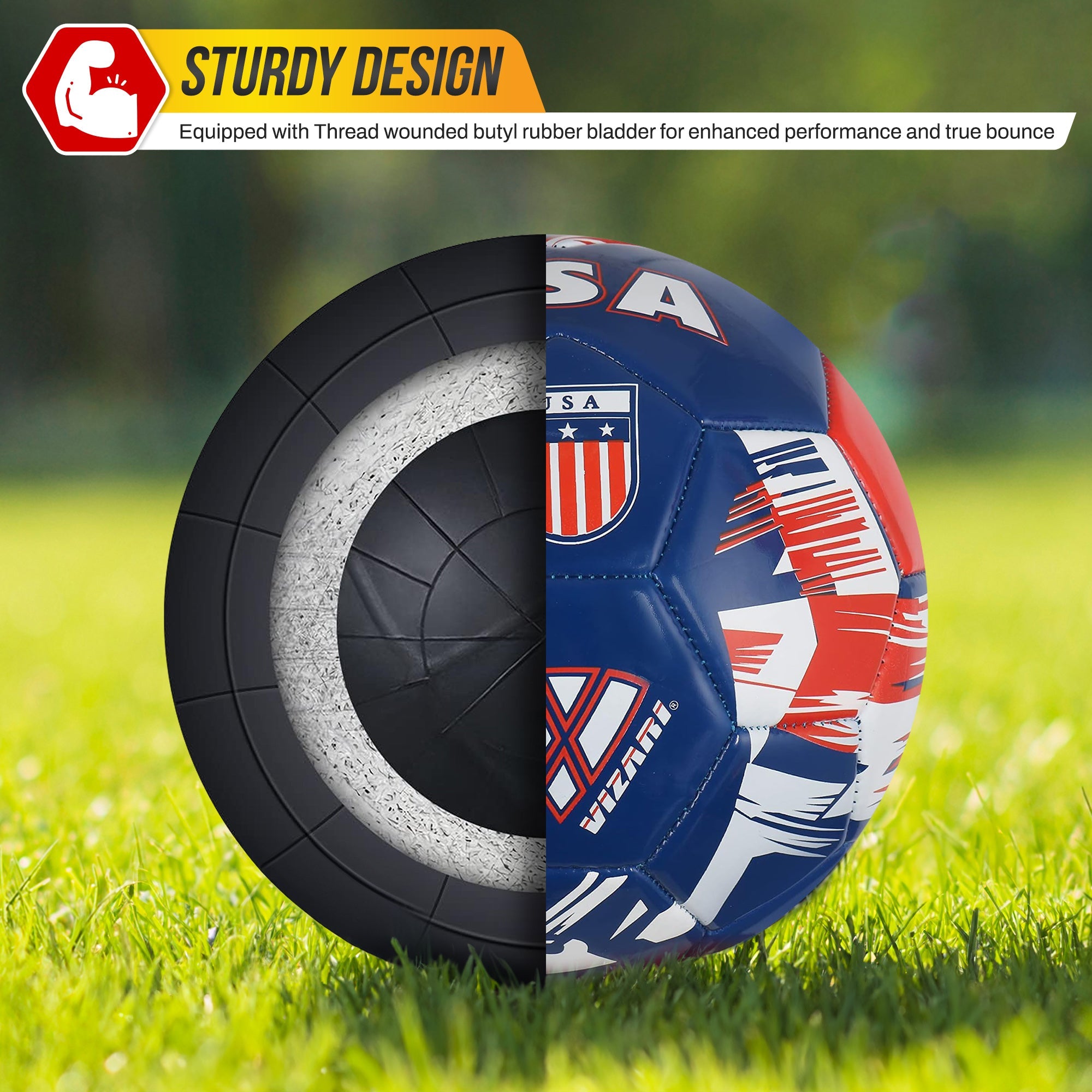 National Team Soccer Balls-U.S.A Navy - Vizari Sports