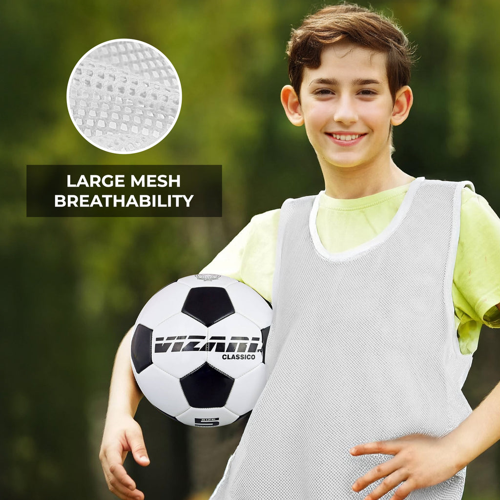 Scrimmage Vest-White - Vizari Sports