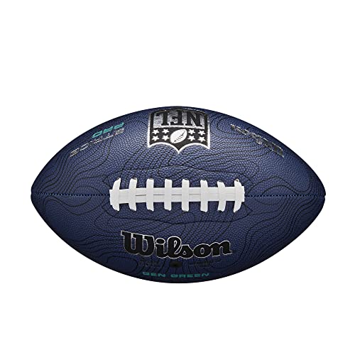 Wilson Nfl Stride Pro Eco Football - Navy, Official Size