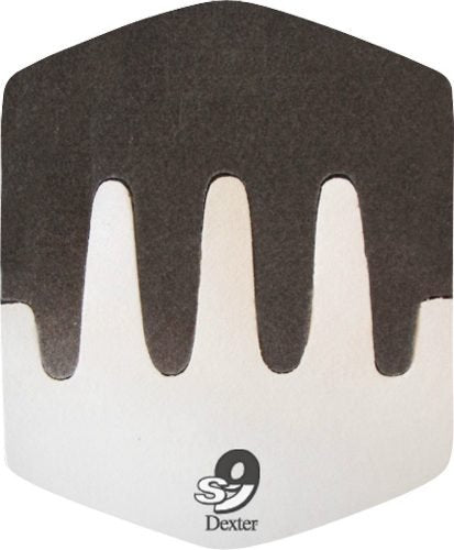 Dexter Sst S9 Sawtooth Slide Sole, Black/White