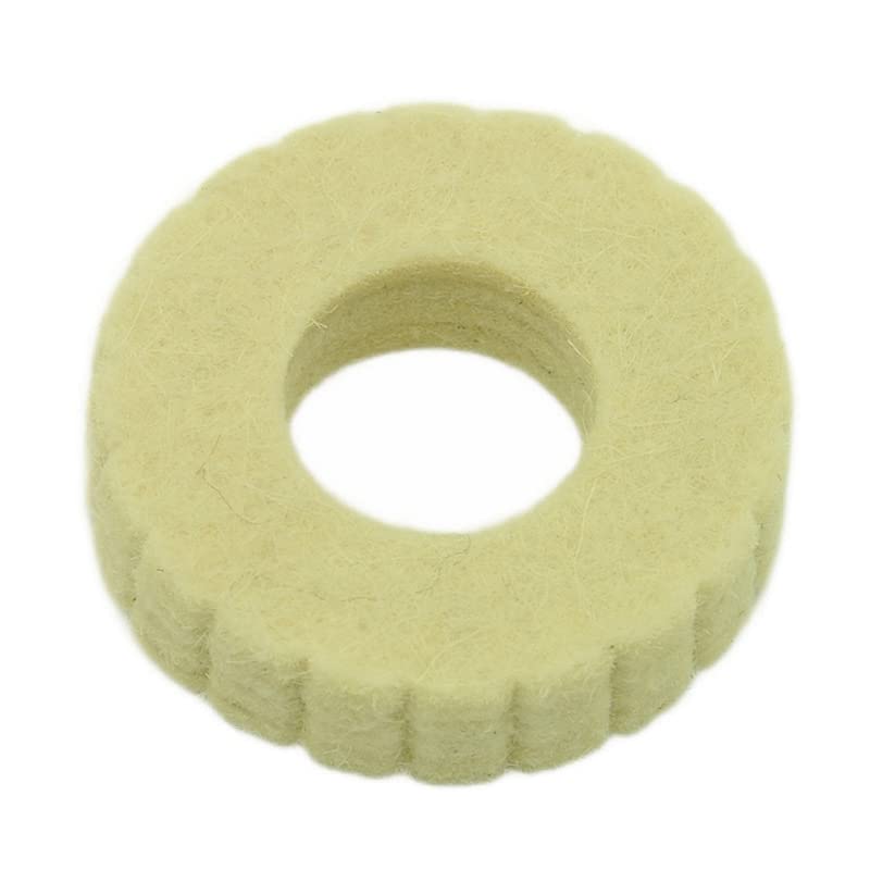 Lasenersm 1Pc Bike Chain Oiler Lubricator With 2 Replacement Wool Felts Bike Chain Oiler Roller Lubricator Bicycle Chain Gear Oi
