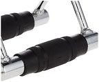 Cap Barbell Deluxe Double D Handle With Rubber Handgrips