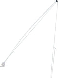 Dock Edge + Economy Mooring Whip Watercraft Docking System (Set Of 2), 12' For Craft Up To 23' Or 4000 Lbs