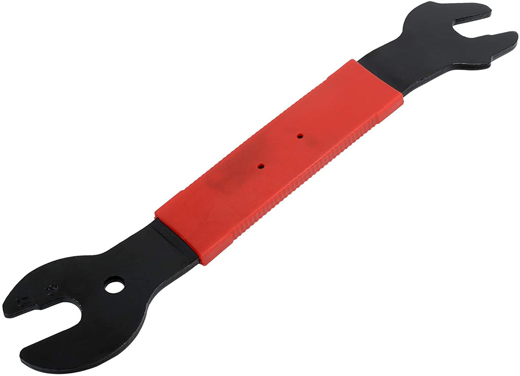 Pedal Wrench Double Sided Bicycle Pedal Removal 15/16/17Mm Bike Spanner Home Mechanic Pedal Repair Tool With Long Hand Comfortab