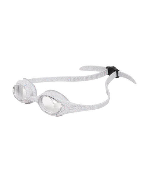 Arena Unisex Spider Kids Swim Goggles For Boys And Girls Non-Mirror Lens, Clear Gray