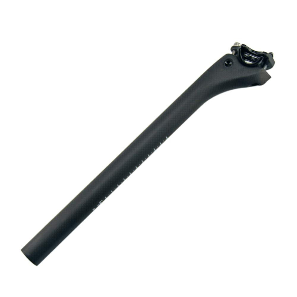 RXL SL Carbon Fiber Seatpost - MTB, Downhill, Cycling - Full Black 3K Matte Carbon - 30.8x350mm (13.78inch)