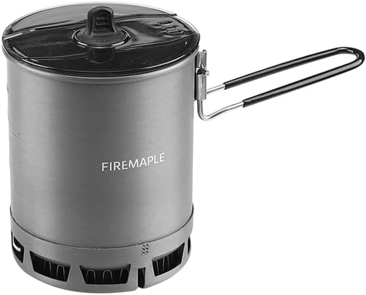 Fire-Maple 600Ml G3 Petrel Ultralight Camping Pot Lightweight Outdoor High Efficiency Foldable Heat Exchanger Pot Portable For H