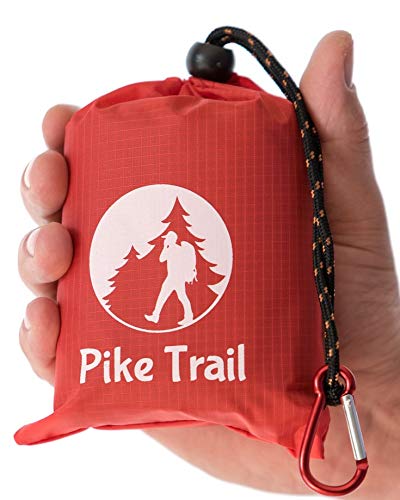 Pike Trail Pocket Beach Blanket (60 X 56) - Lightweight Sand Proof Picnic Blanket, Compact Outdoor Blanket, Waterproof Pocket Bl