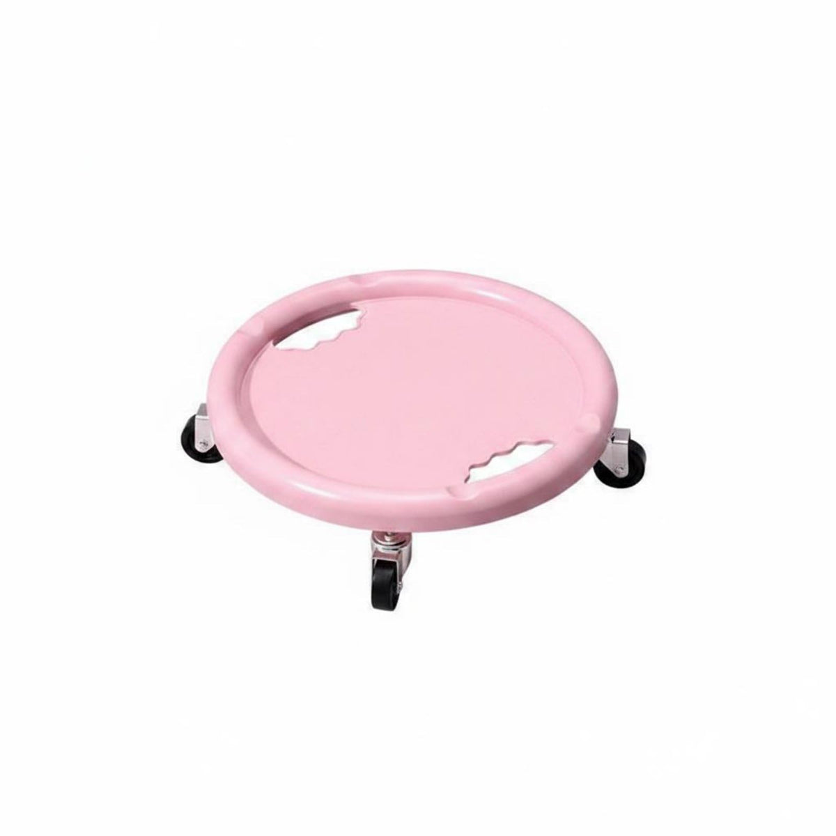 BNFQuiet Rolling 4 Wheel Ab Roller Stable Support Noiseless Abdominal Slider NonSlip Ab Roller LongLasting for Gym, Pink | Fit