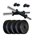 Protoner 20 Kg PVC Adjustable Dumbbell Set.