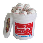 Rawlings Official League Recreational Grade Olb3/R8U Baseballs, Bucket Of 24 Balls, Olb3Buck24