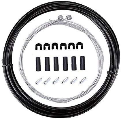 Bluesunshine Bike Bicycle Brake Cable And Housing Set - Basic Brake Cable Replacement Kit For Your Bike (Black), Cable Housing 5