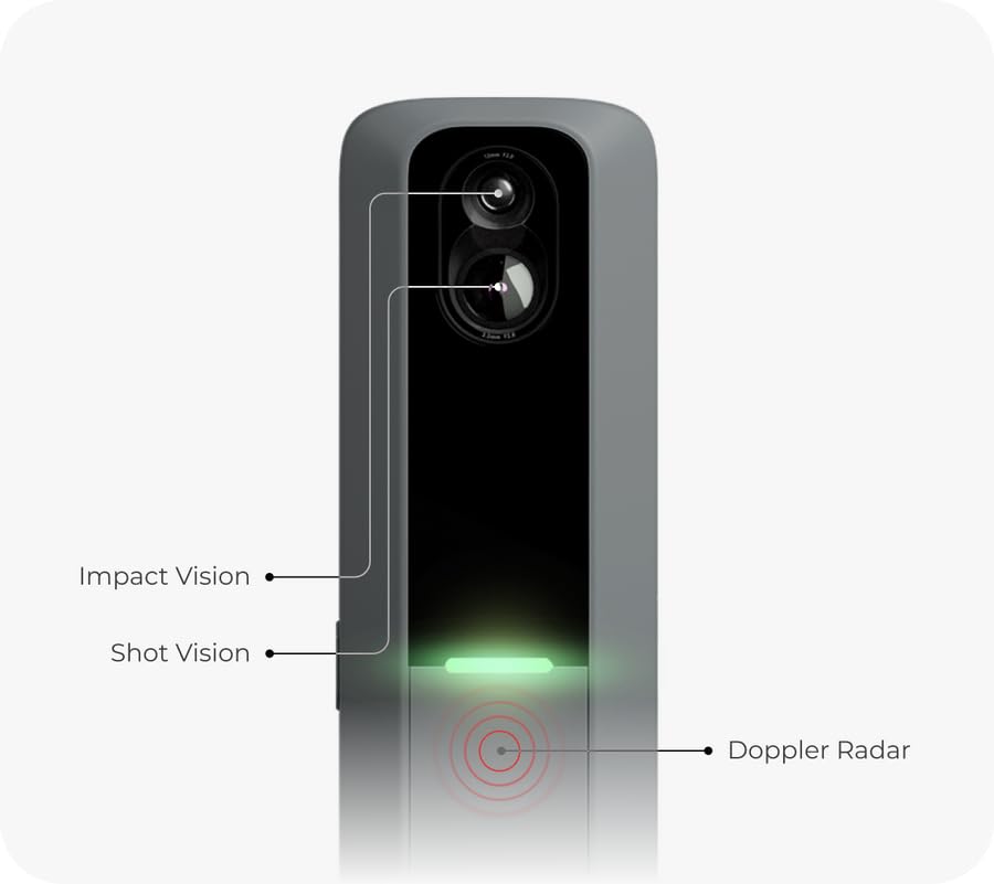Rapsodo Mlm2Pro Mobile Launch Monitor + Golf Simulator,Grey