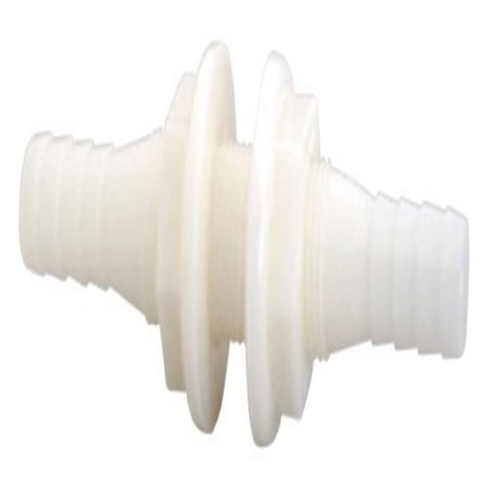 Attwood Corporation 3878-3 3/4'' Thru-Hull Connector, 1 Count (Pack Of 1)