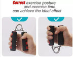 Boomiboo Hand Grip Strengthener, Hand Soft Foam Manual Exerciser, Rapid Increase Of Wrist, Forearm And Finger Strength Exercise