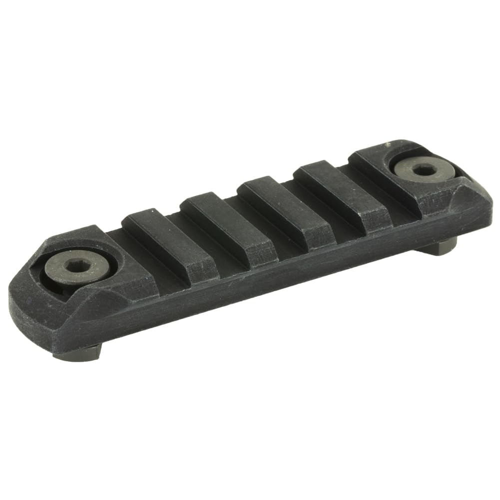 Bravo Company Rail Section Aluminum Picatinny Rail Section, Black, Mlok Compatible, 3
