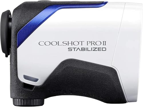 Nikon Coolshot Proii Stabilized Golf Rangefinder  Waterproof & Stabilized Laser Rangefinder With Slope, Oled Display And 5 Year