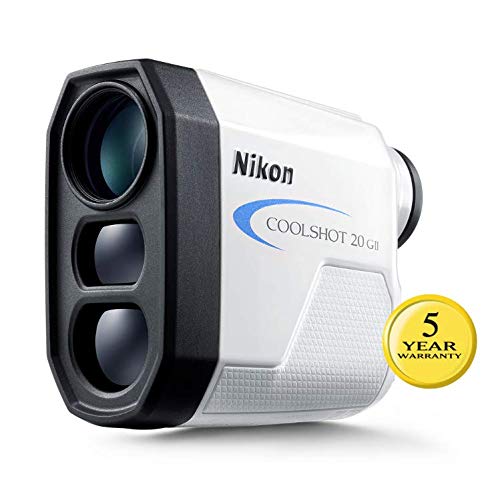 Nikon Coolshot 20 Gii Golf Laser Rangefinder, White, 16667