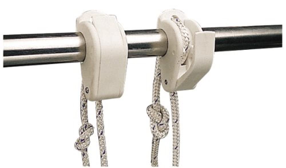 Sea Dog 327200-1 Rail Mount Loop Cleat Fender Holder , White