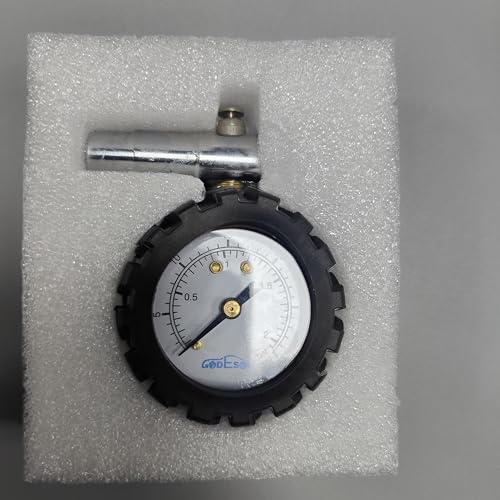 Godeson Presta Valve Gauge,Presta Valve Tire Pressure Gauge With Bicycle Air Pressure Relief Range To 0-30Psi /0-2Bar, Perfect F