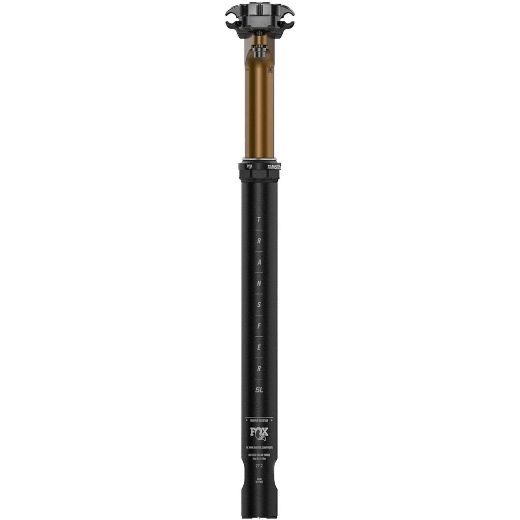 Fox Racing Shox Transfer Sl 27.2 Factory Dropper Seatpost Black, 27.2X70Mm Travel