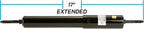 (2) Ezgo 1994-Up Txt Rear & 94-01 Txt Golf Carts | Front Shock Absorber