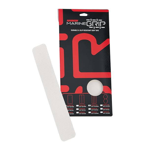 Harken Marine Grip Tape - 6 X 12 - Translucent White - 6 Pieces