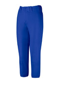 Mizuno Womens Select Belted Softball Pant, Royal , Medium (5252)