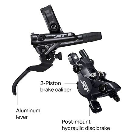 Shimano Xt Br-M8100 Disc Brake Black, Right/Rear
