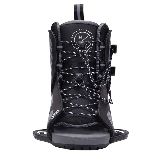 Hyperlite Remix Mens Wakeboard Bindings Black/Grey 10-14