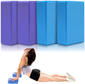 Netxe HighDensity Foam Yoga Block Brick [Set Of 4] For Improve Strength, Aid Balance, And Flexibility, Exercise Tool Stretching