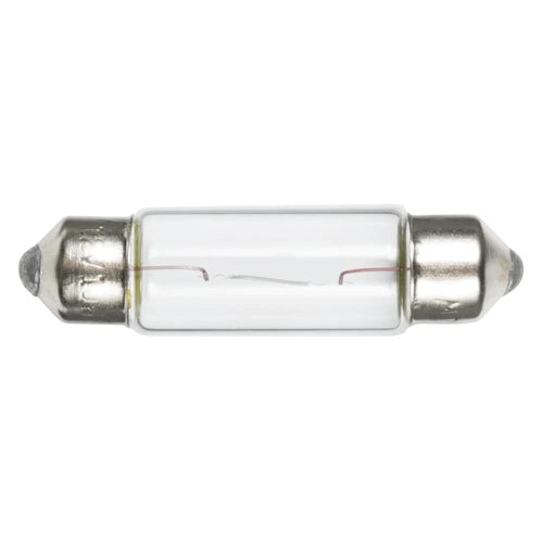 Ancor 522112 Marine Grade Electrical Light Bulb (Festoon End Cap, 12-Volt, 15-Watt, .97-Amp, Clear, 2-Pack)