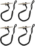 Bungee Dock Lines, 4 Feet Bungee Shock Cords Bungee Docking Rope Mooring Rope For Boat,Pwc,Jet Ski,Pontoon,Kayak,Canoe,Power Boa