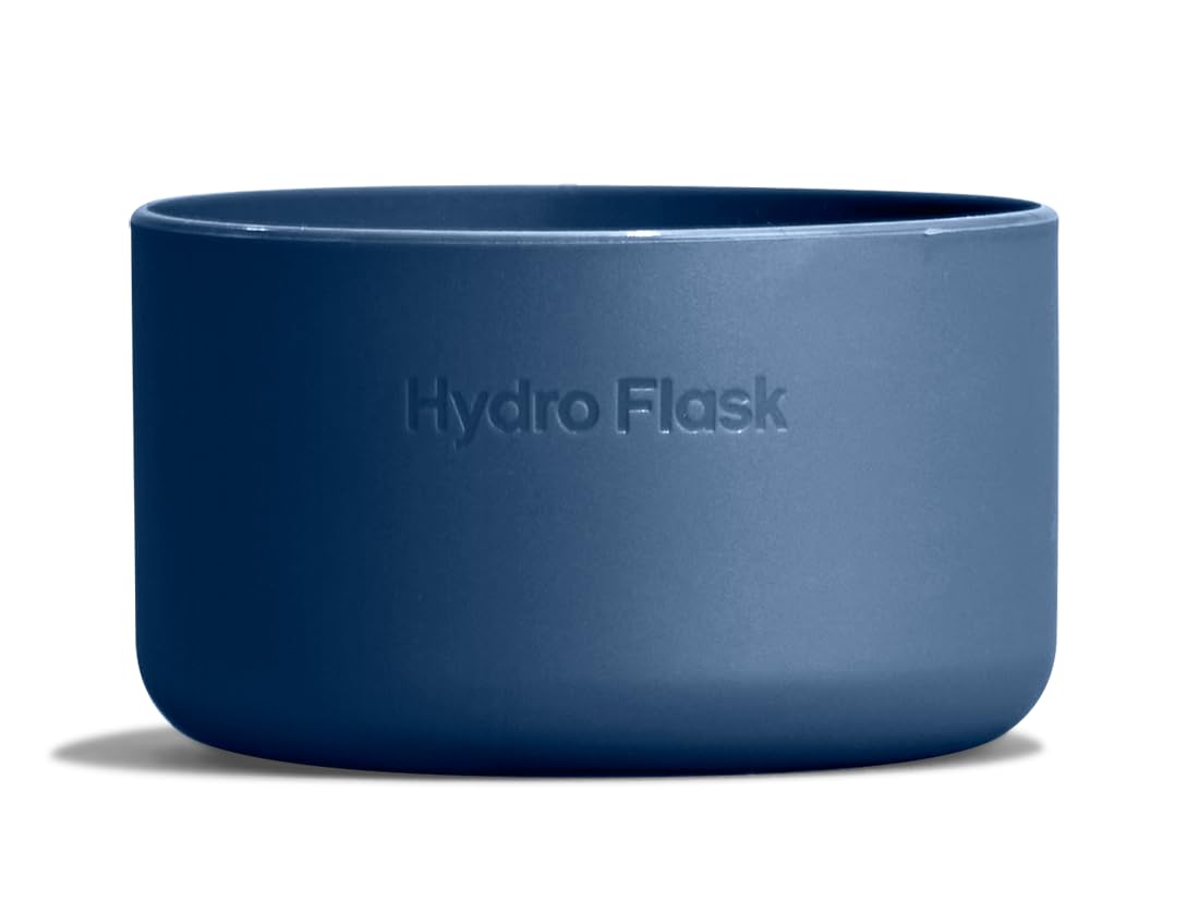 Hydro Flask Micro Bottle Boot - Bottom Protector Sleeve - Silicone Mini Water Bottle Accessory Harbor Blue