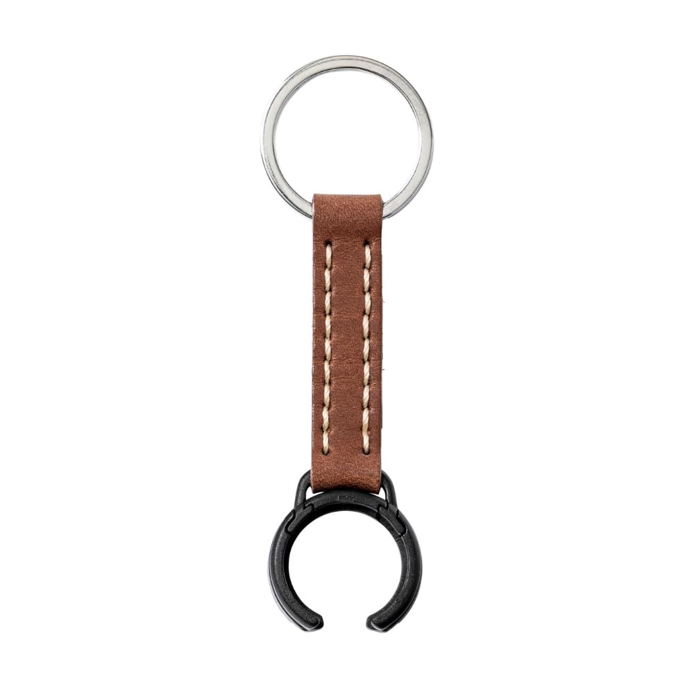 Asp Tuck Concealable Baton-Holder With Key Ring, Tactical Baton Clip, Leather Duty-Belt Accessory