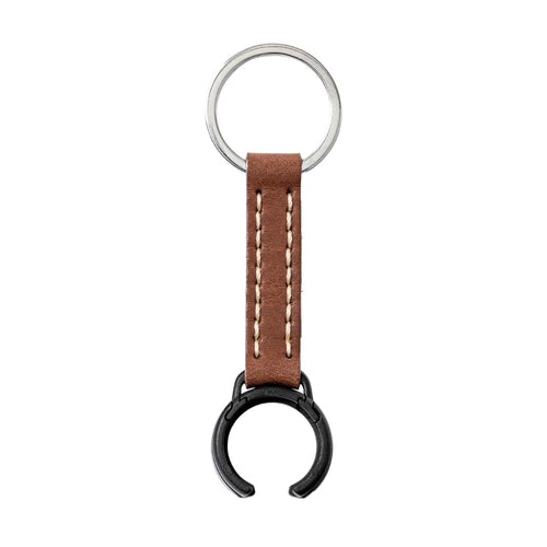 Asp Tuck Concealable Baton-Holder With Key Ring, Tactical Baton Clip, Leather Duty-Belt Accessory