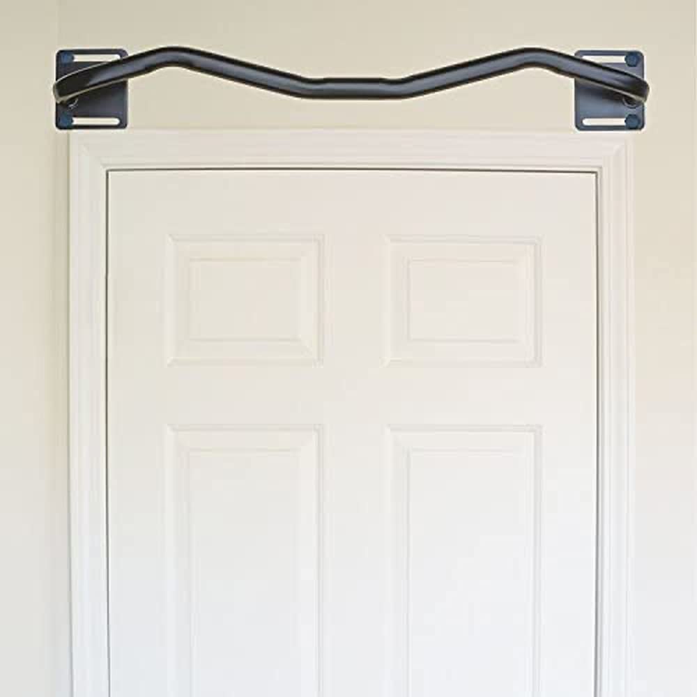 Ultimate Body Press Wall Mount Doorway Strength Training Pull Up Bar With Angled Ergonomic Bar To Reduce Strain For Doorways 24