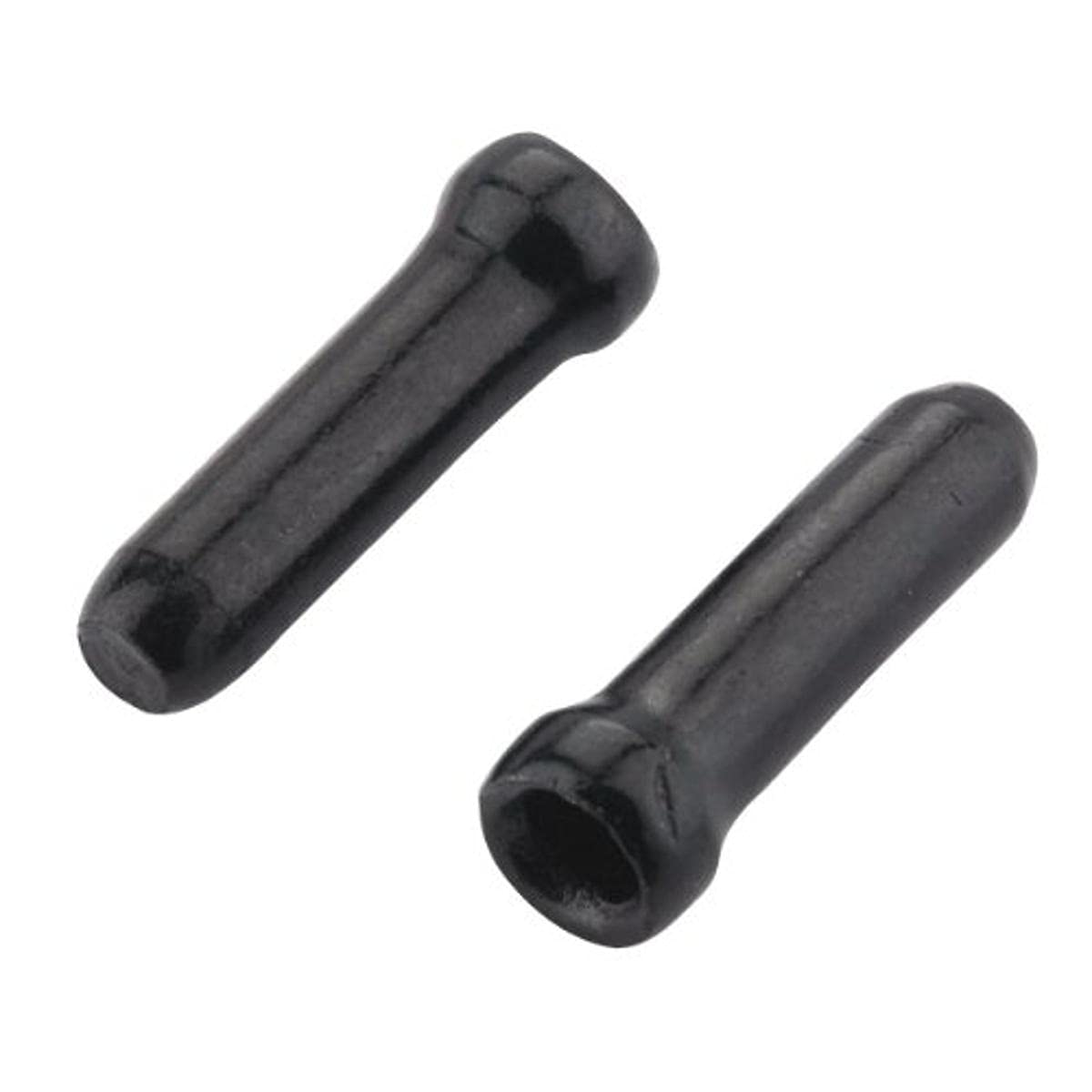 Jagwire Brake or Speed Cable Tips, 500 Pieces, Black, Standard