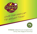 Grip & Rip Golf Grip Spray - Combat Sweaty Hands On Your Golf Grips - Use With Your Golf Towel With Or Without A Golf Glove - Ul