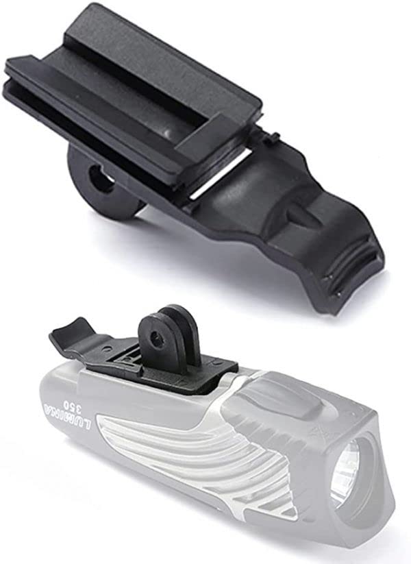 Best Tek Bike Light Lumina Adapter Mount Compatible With Niterider Lumina, Niterider Light, Mako Series, Garmin Computer Mount