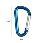 Lucky Line C-Clip Key Ring, Colors Vary, 1 Per Pack (46001)