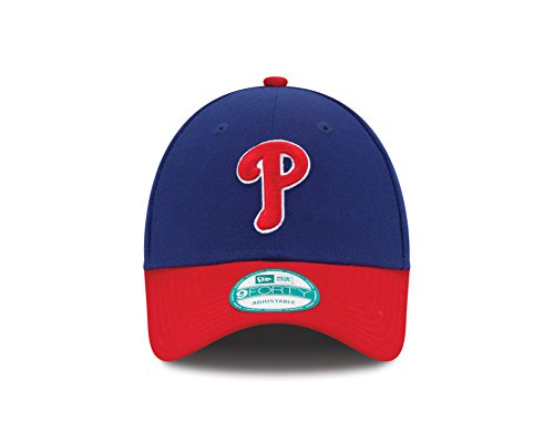 New Era Mlb Philadelphia Phillies Alt The League 9Forty Adjustable Cap, One Size, Royal