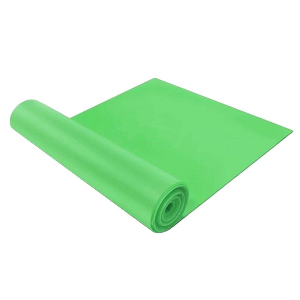 Atorse 2Xlatex Resistance Bands Exercise Loop Home Fitness Stretching Belt Green