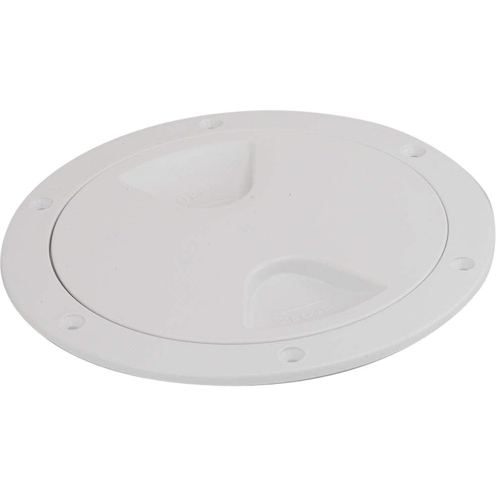 Sea-Dog Screw-Out Deck Plate - White - 5''
