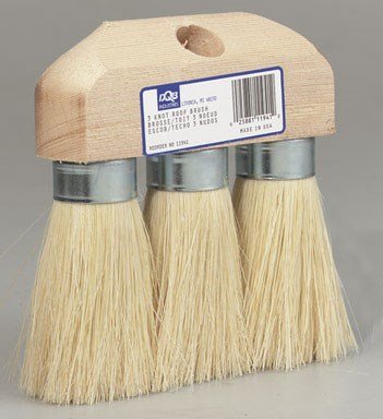 Brush 3-Knot Roof Tamp (Pack Of 1)